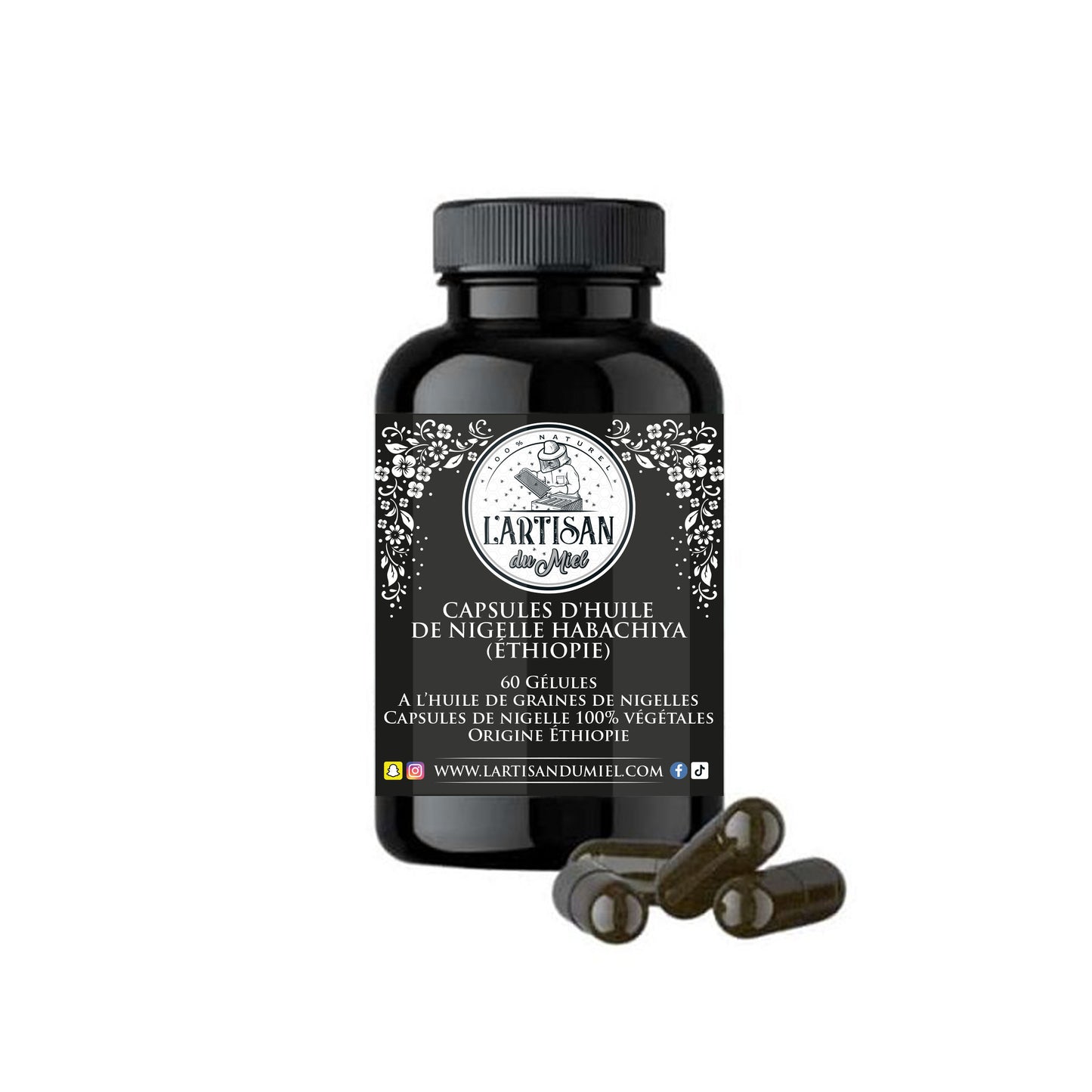 Capsules De Nigelle Habachiya Ethiopie